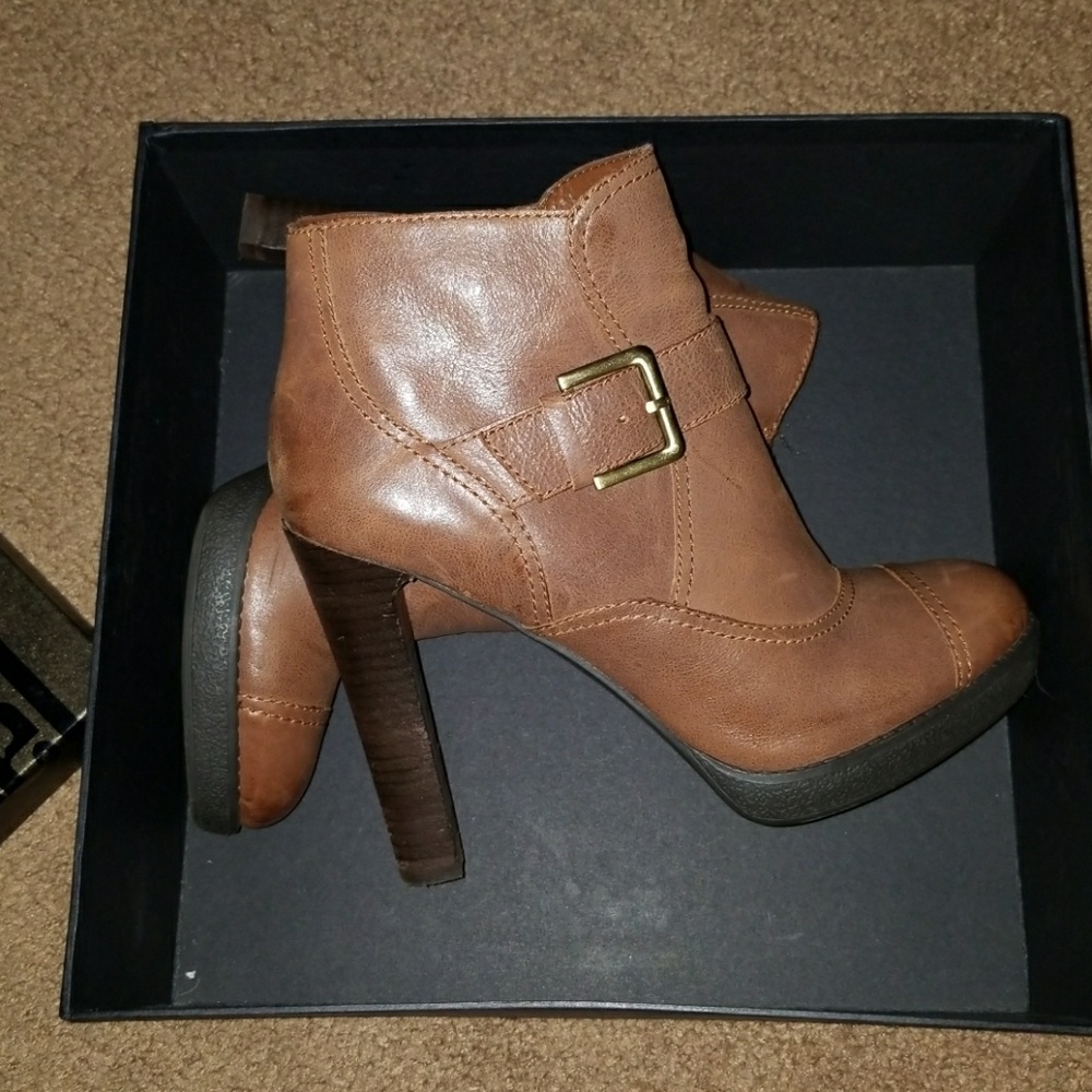 New Cognac Boots